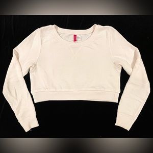 Cropped Cream Sweater